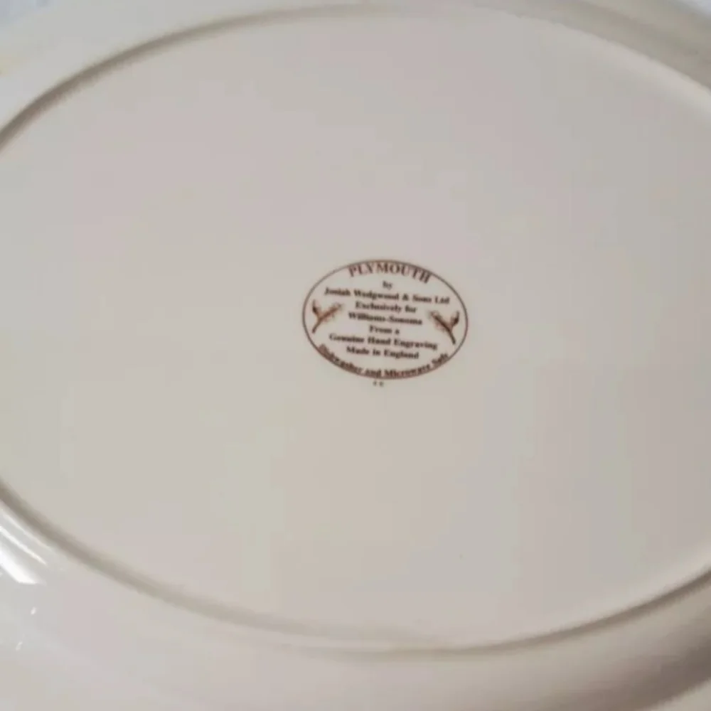 Williams Sonoma  Plymouth Josiah Wedgewood 6 pc Set